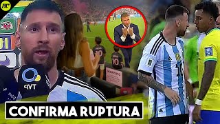 Messi No Se Aguantó Confirma Que Terminó Con Antonella La Pelea De Leo En Brasil Que Todos Hablan [upl. by Adia]