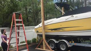 HOW TO BUILD A BOAT CAR TRUCK ENGINE HOIST  GANTRY [upl. by Sabah]