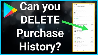 How To Check amp Delete Google Play Store Purchase History [upl. by Arianna89]