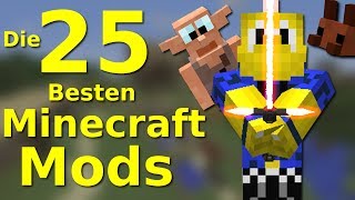 DIE 25 BESTEN Minecraft MODS [upl. by Peterus]