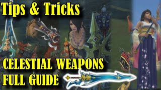 Final Fantasy X Tips amp Tricks  Full Celestial Weapons Guide [upl. by Navek]