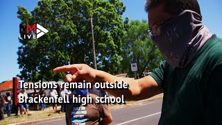 Tensions remain outside Brackenfell high school after day of violence [upl. by Asaert]