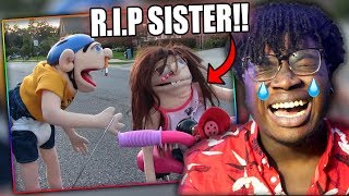 WHAT HAPPENED TO JEFFYS SISTER  SML Movie Jeffys Sister Returns Reaction [upl. by Najtsirk294]