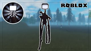 How to Get TV HEAD Badge in Siren Head RP  Roblox [upl. by Artinak384]