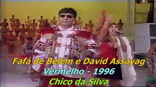 Fafá de Belém e David Assayag 1996 Vermelho Letra [upl. by Eislek]