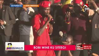 Omuyimbi Bobi Wine alaludde abantu mu Nkuuka Jubileewo Sabula 2018 [upl. by Ecnarretal644]