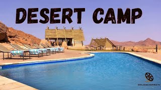 DESERT CAMP SESRIEM SOSSUSVLEI NAMIBNAUKLUFT PARK NAMIBIA  ДЕЗЕРТ КЕМП СЕСРИЕМ СОССУСВЛЕЙ НАМИБИЯ [upl. by Bay]