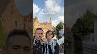 Cosa fare a Bruges un giro in barca sui canali brugge bruges belgium wonderfulplaces [upl. by Lyssa]