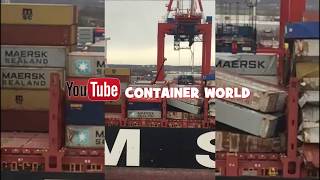 MSC ZOE lost 270 containers in STORM [upl. by Hen]