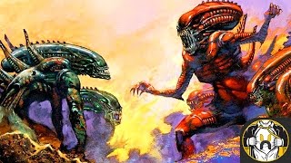 Aliens Genocide  The Xenomorph Civil War Explained [upl. by Matthia]