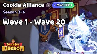 Cookie Alliance Season 26 Master Guide  Cookie Run Kingdom [upl. by Onailerua]