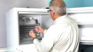 Freezer Repair  Replacing the Bimetal Defrost Thermostat Whirlpool Part  WP4387503 [upl. by Ennoval]