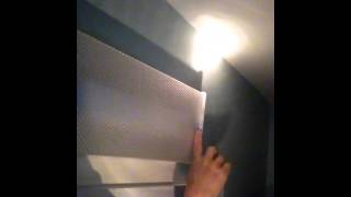 Remove acrylic cover from a fluorescent light fixture [upl. by Magdalen]