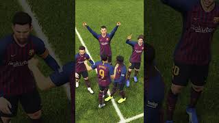 PES 2019 GOAL [upl. by Aicirpac]