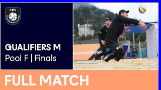 Full Match  2023 CEV Beach Volleyball Nations Cup  Qualifiers M  Pool F Finals [upl. by Helene978]