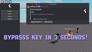 BACK FLUXUS KEY BYPASS IN 3 SECONDS 🔥 SNEAK PEAK AT THE END [upl. by Zolner]