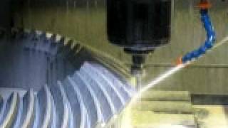 Cutting Gleason and Klingelnberg spiral bevel gears on 3axis CNC HAAS [upl. by Kina]