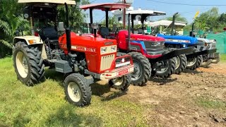 Tractors washing Swaraj Mahindra Arjun Novo New Holland Eicher [upl. by Jessa]