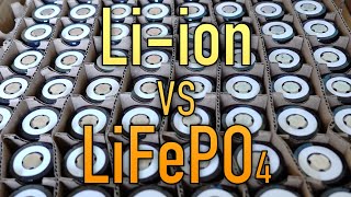 Liion vs LiFePO4 Batteries Advantages and Disadvantages [upl. by Nylqcaj734]