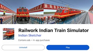 Railworks Indian Train Simulator Download  How To Download Railworks In android [upl. by Eteragram65]