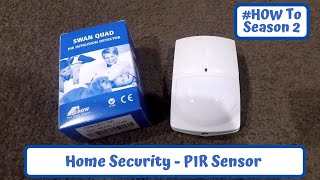 How To Wire a Security PIR Sensor [upl. by Grace42]