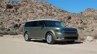 20132014 Ford Flex Drive Review SEL AWD [upl. by Nairred]