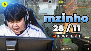 CS2 POV  mzinho Faceit Ranked Solo Q Ancient Voice Comms 2811 [upl. by Eaneg]