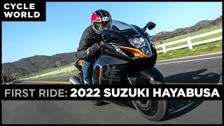 2022 Suzuki Hayabusa First Ride [upl. by Einaffit]