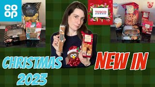 New In Tesco and CoOp Christmas 2023  Festive Snacks amp Treats [upl. by Dewitt]