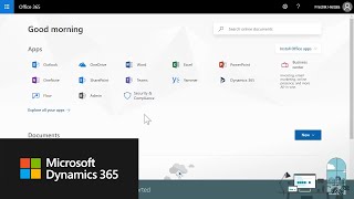 Get Started with Microsoft Dynamics 365 Business Central [upl. by Svoboda]