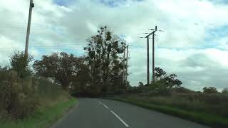 Driving On The B4204 From Martley To Worcester Worcestershire England 23rd October 2024 [upl. by Nivahb]