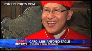 Cardinal Tagle The second youngest and the most popular on Facebook [upl. by Ayoral648]