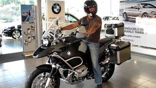 BMW R1200 GS ADVENTURE 1STE START [upl. by Drannel170]