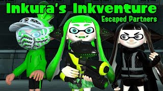 Splatoon 3D Cartoon Fan Animation Inkuras Inkventure  Escaped Partners [upl. by Hteboj]