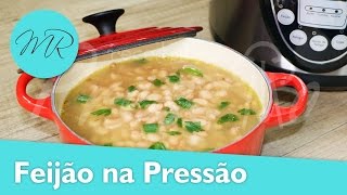 Feijão Fácil na Panela de Pressão Elétrica  Receitas na Pressão [upl. by Alinoel]