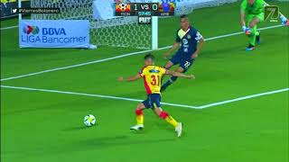 Resumen  Morelia 2  2 América  LIGA Bancomer MX  Clausura 2019  Jornada 9 [upl. by Filmore]