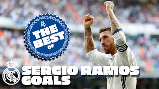 Sergio Ramos  Best Real Madrid goals [upl. by Brote]