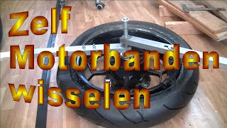 2021 Zelf motorbanden wisselen [upl. by Latsyek858]