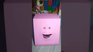 Facebank money saver bank machine 🤑💸💰asmr facebank piggybank moneysaver [upl. by Llertnom]