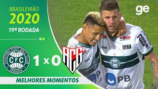 CORITIBA 1 X 0 ATLÉTICOGO  MELHORES MOMENTOS  19ª RODADA BRASILEIRÃO 2020  geglobo [upl. by Gaultiero]