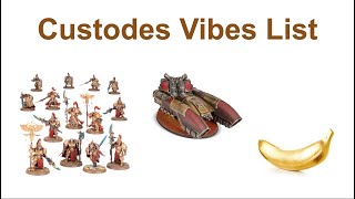 Simple 1500 point Custodes List [upl. by Trofmoc839]