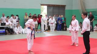 BJA Judo Competition  Thetford  June 2014  Girls [upl. by Crutcher822]