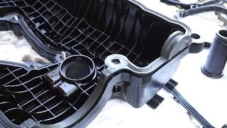 BMW N46 Ventildeckeldichtung tauschen [upl. by Nelie]