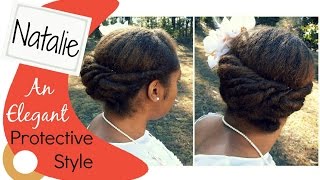 N Natalie  Protective Style for Natural Hair  Naturally Michy [upl. by Audley]