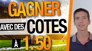 Comment GAGNER avec des COTES à 150 dans les PARIS SPORTIFS [upl. by Ihcas]