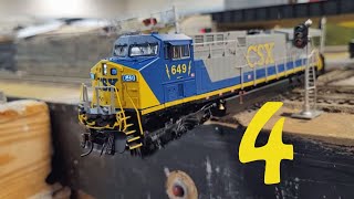 HO Scale Fails and Derailments 4 [upl. by Enilegna993]