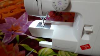 How to Load Bobbin in Singer 1306 [upl. by Kcirdneh]