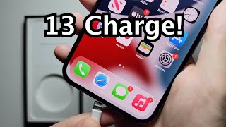 iPhone 13  13 Pro How to Charge Multiple Ways No Adapter in the Box [upl. by Anoet870]