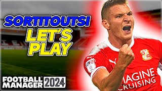 League 2 Playoff Special on FM24  SortitoutSI FC 7 [upl. by Egamlat]