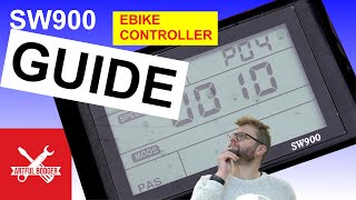 SW900 EBike controller setup guide [upl. by Ecinert]